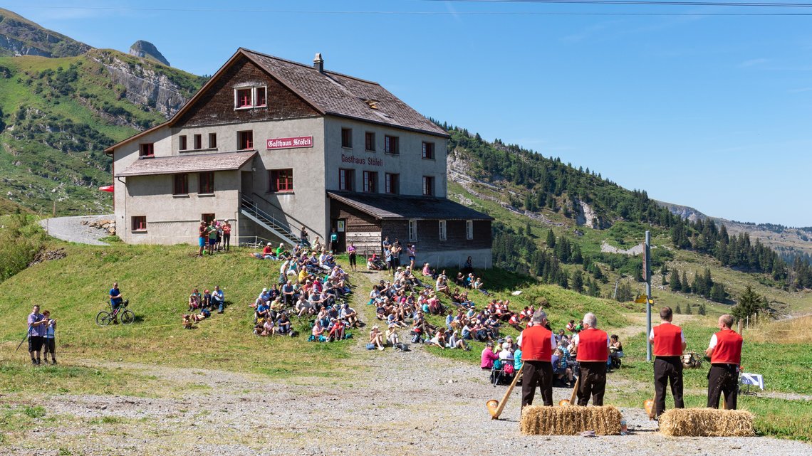 Alpgottesdienst auf dem Stöfeli