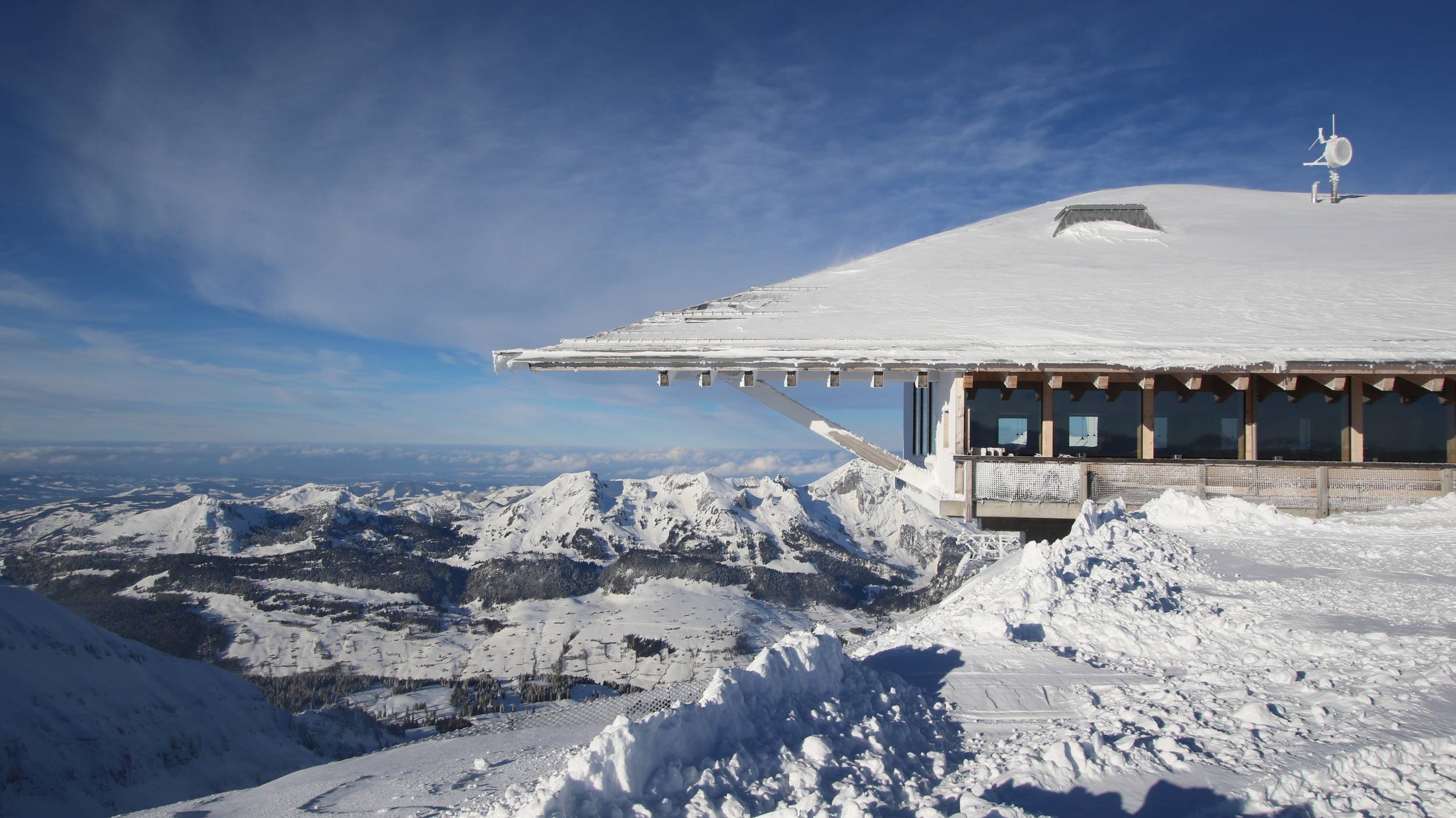 Ihr Architektur Ausflug im Chäserrugg Gebiet